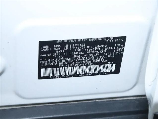 2017 Subaru Outback 2.5i Limited