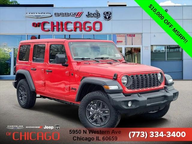 2026 Jeep Wrangler 4-Door Sport S 4x4 for sale in Chicago, IL