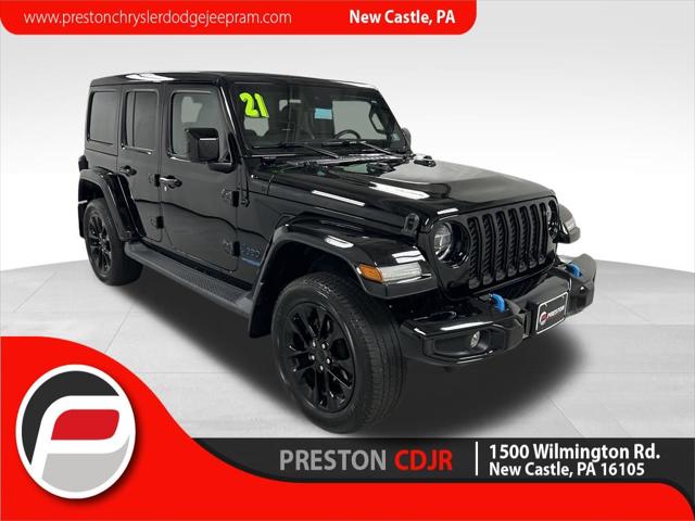 2021 Jeep Wrangler 4xe Unlimited High Altitude 4x4