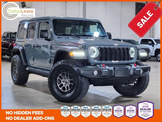 2024 Jeep Wrangler 4-Door Rubicon 4x4 for sale in Dallas, TX