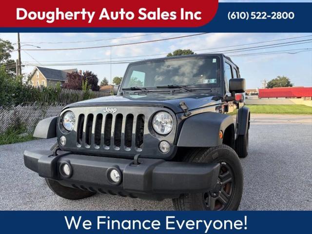 2018 Jeep Wrangler JK Unlimited Sport 4x4 for sale in Folsom, PA
