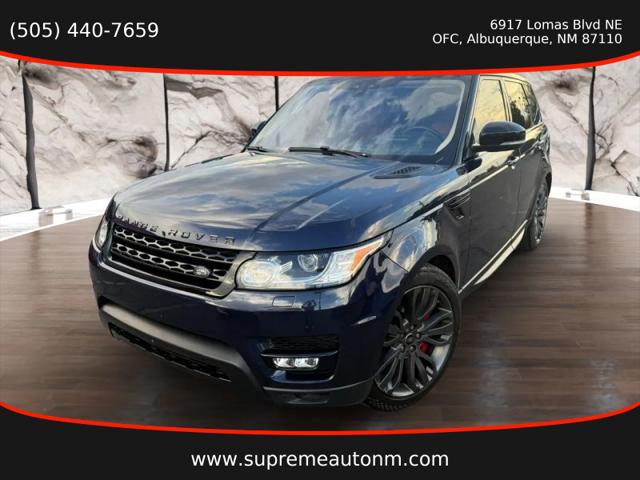 2017 Land Rover Range Rover Sport 5.0L V8 Supercharged Dynamic for sale in Albuquerque, NM