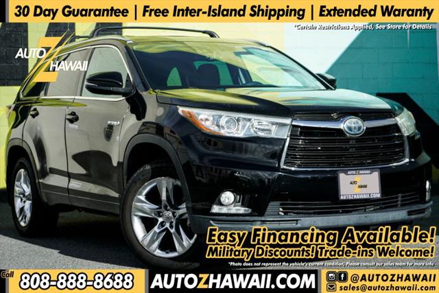 2014 Toyota Highlander Hybrid Limited Platinum V6 for sale in Honolulu, HI