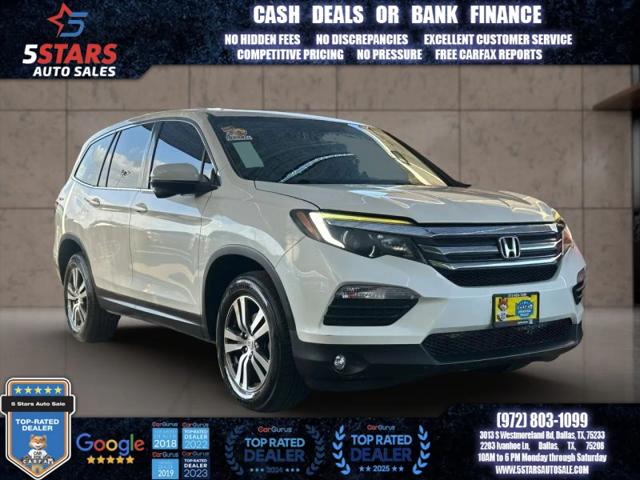 2016 Honda Pilot EX-L for sale in Dallas, TX