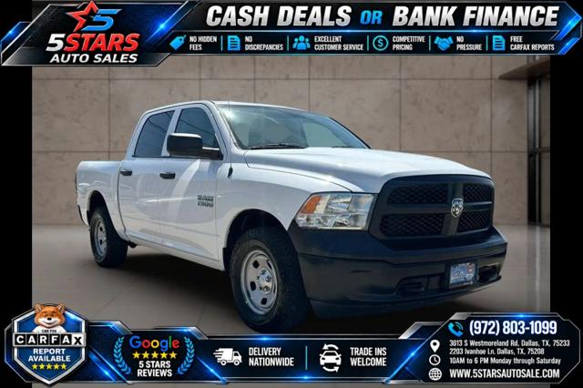 2017 Ram 1500 Tradesman Crew Cab 4x4 57 Box for sale in Dallas, TX