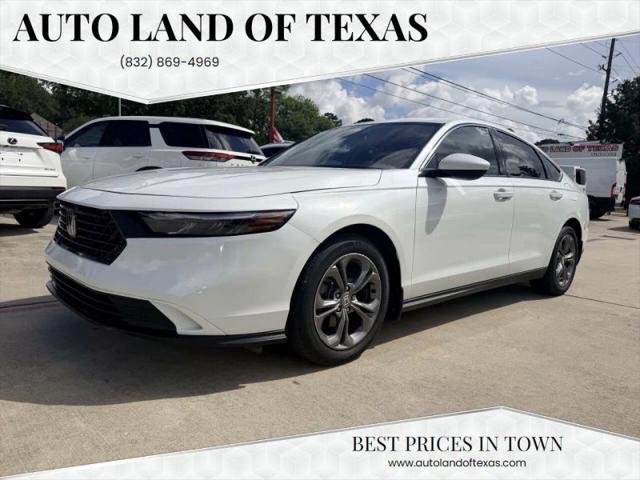 2024 Honda Accord EX for sale in Cypress, TX