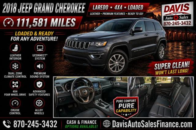 2018 Jeep Grand Cherokee Laredo E 4x2 for sale in Arkadelphia, AR