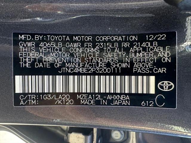 2023 Toyota Corolla XSE