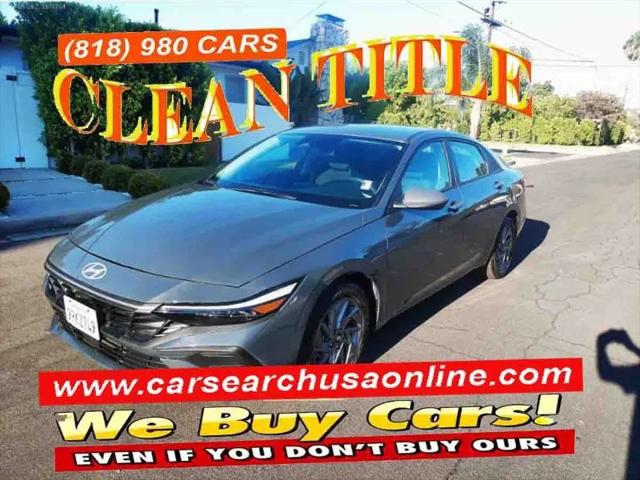 2025 Hyundai Elantra Hybrid Blue for sale in North Hollywood, CA