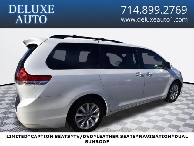 2012 Toyota Sienna Limited V6 7 Passenger for sale in Midway City, CA