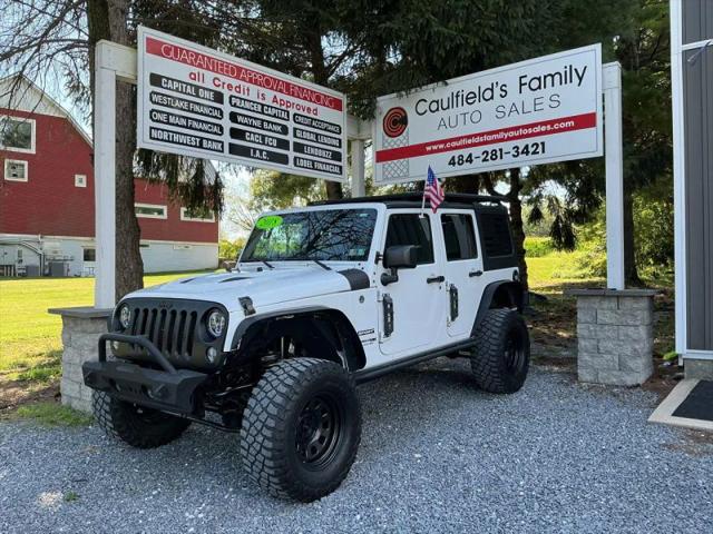 2018 Jeep Wrangler JK Unlimited Sport S 4x4 for sale in Bath, PA