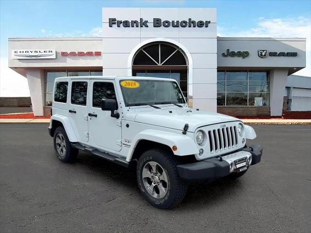 2018 Jeep Wrangler JK Unlimited Sahara 4x4 for sale in Janesville, WI