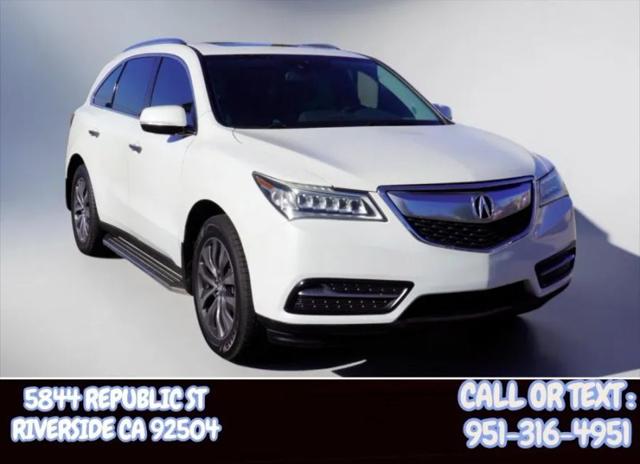 2015 Acura MDX Technology Package for sale in Riverside, CA