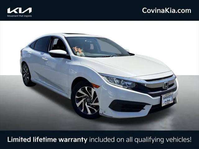 2017 Honda Civic EX for sale in Covina, CA