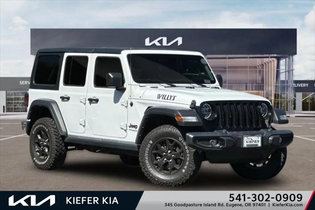 2022 Jeep Wrangler Unlimited Willys 4x4 for sale in Eugene, OR