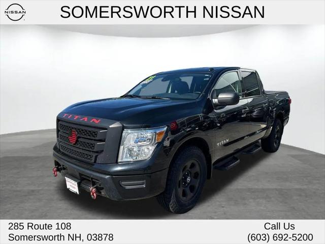 2021 Nissan Titan Crew Cab S 4x4 for sale in Somersworth, NH
