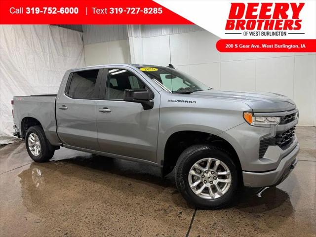 2026 Chevrolet Silverado 1500 4WD Crew Cab Short Bed RST for sale in West Burlington, IA
