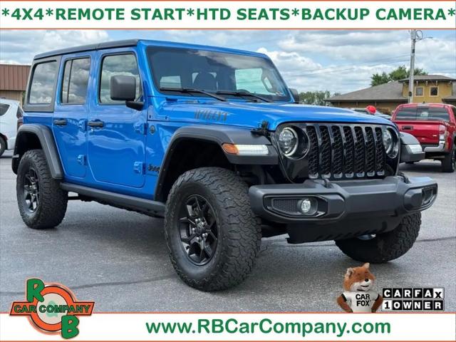 2024 Jeep Wrangler 4-Door Willys 4x4 for sale in Fort Wayne, IN