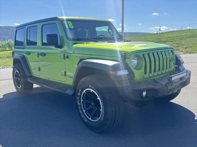 2018 Jeep Wrangler Unlimited Sport S 4x4 for sale in Muncy, PA
