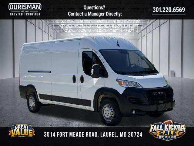 2025 Ram ProMaster 2500 Cargo Van Tradesman High Roof 159 WB w/Pass Seat for sale in Laurel, MD