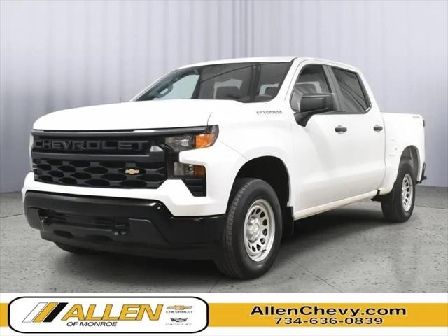 2023 Chevrolet Silverado 1500 4WD Crew Cab Short Bed WT for sale in Monroe, MI