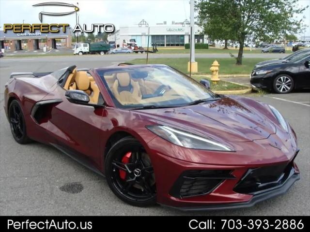 2020 Chevrolet Corvette Stingray RWD Convertible 3LT for sale in Manassas, VA