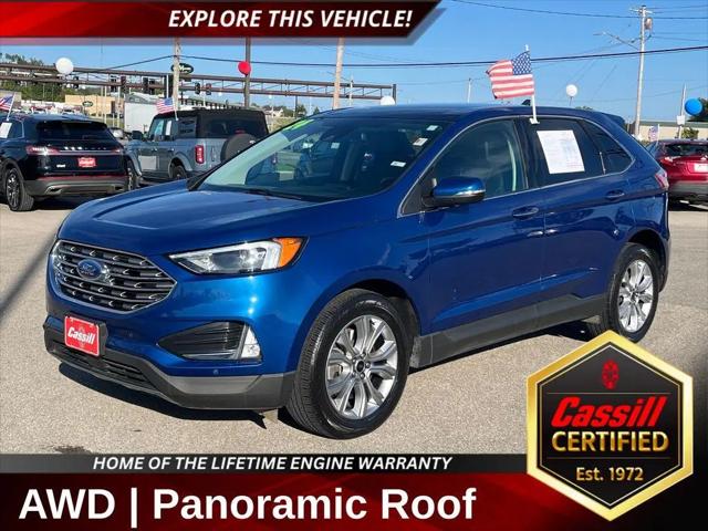 2024 Ford Edge Titanium for sale in Cedar Rapids, IA