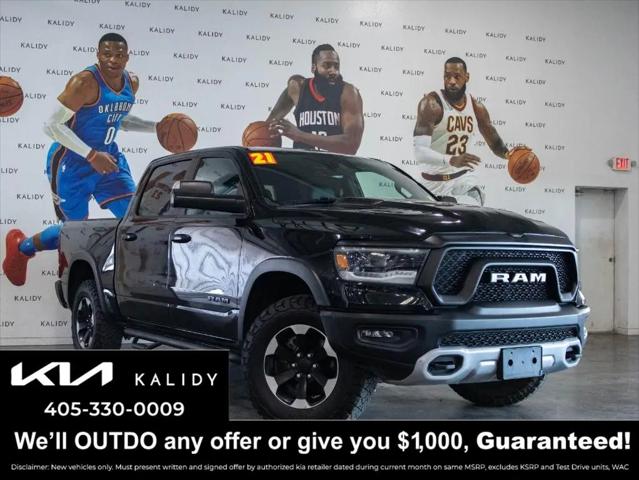 2021 Ram 1500 Rebel Crew Cab 4x4 57 Box for sale in Edmond, OK