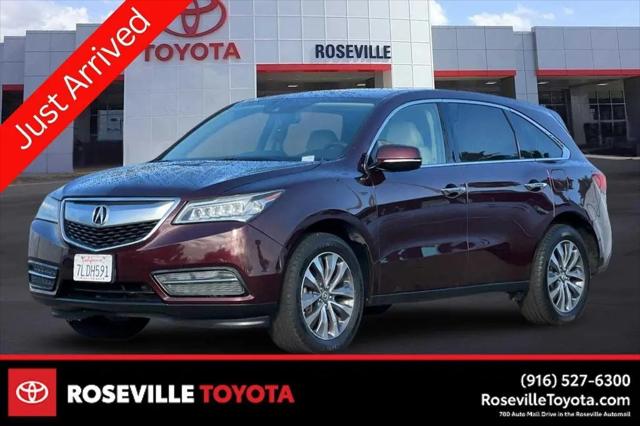 2016 Acura MDX Technology  AcuraWatch Plus Packages for sale in Roseville, CA