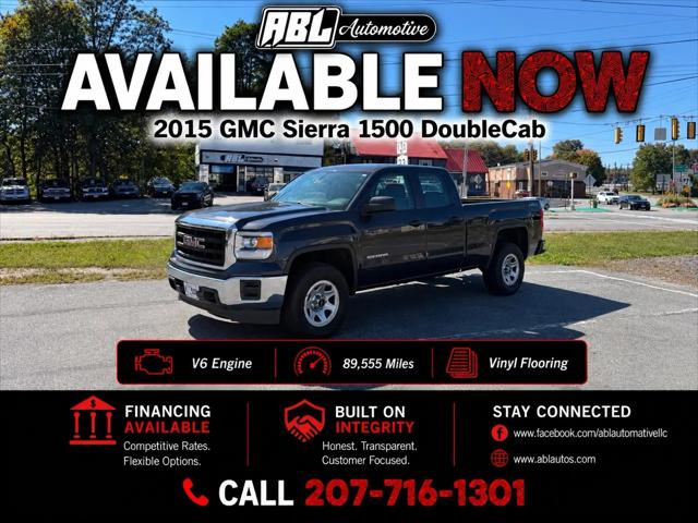 2015 GMC Sierra 1500 4WD Double Cab 143.5 for sale in Oakland, ME