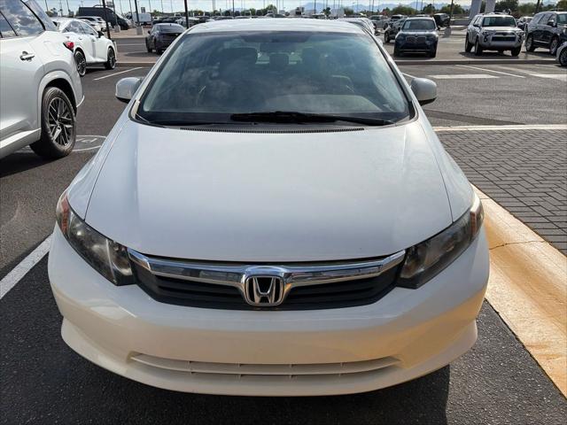 Used 2012 Honda Civic LX with VIN 19XFB2F52CE337350 for sale in Chandler, AZ