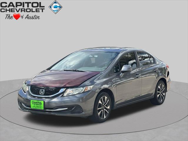 2013 Honda Civic EX for sale in Austin, TX