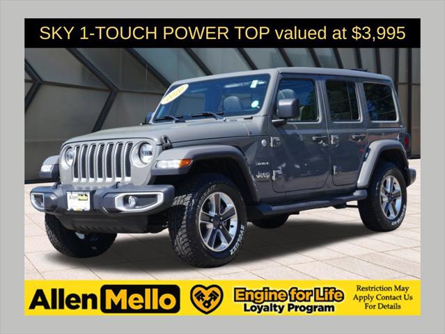 2020 Jeep Wrangler Sahara 4x4 for sale in Nashua, NH