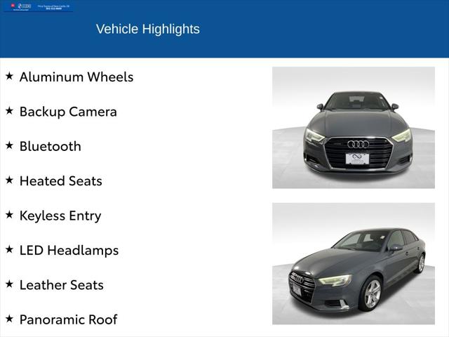 2018 Audi A3 2.0T Premium