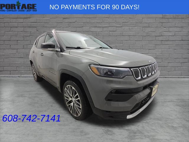 2022 Jeep Compass Limited 4x4 for sale in Portage, WI