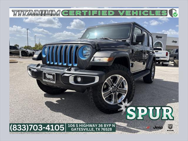 2020 Jeep Wrangler Sahara 4x4 for sale in Gatesville, TX