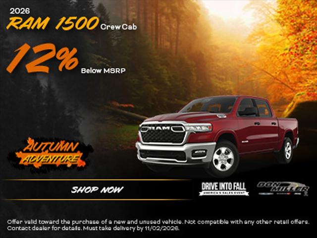 2026 Ram 1500 Express Crew Cab 4x4 57 Box