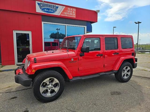 2017 Jeep Wrangler Unlimited Sahara 4x4 for sale in Des Moines, IA