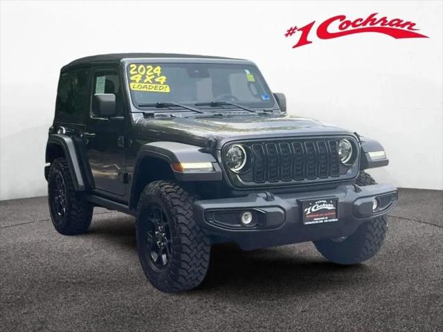 2024 Jeep Wrangler 2-Door Willys 4x4 for sale in Youngstown, OH