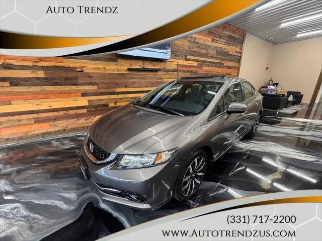2015 Honda Civic EX-L for sale in Oswego, IL
