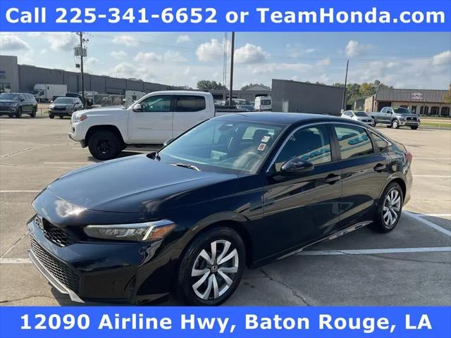 2025 Honda Civic LX for sale in Baton Rouge, LA