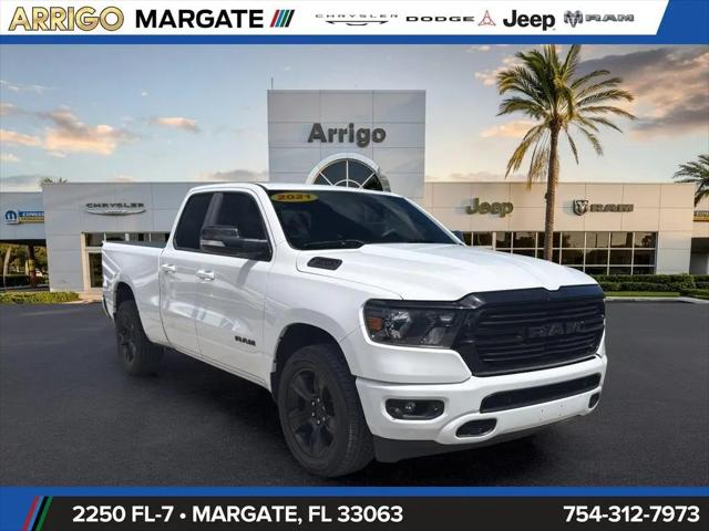 2021 Ram 1500 Big Horn Quad Cab 4x4 64 Box for sale in Margate, FL