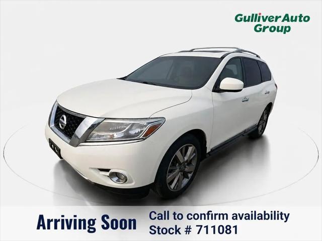 2015 Nissan Pathfinder Platinum for sale in Plano, TX