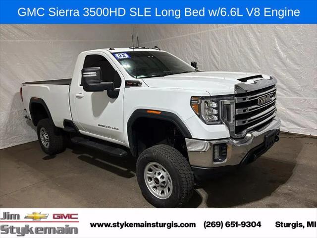 2022 GMC Sierra 3500HD 4WD Regular Cab Long Bed SLE for sale in Sturgis, MI