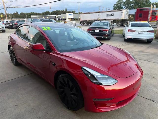 2022 Tesla Model 3 Performance Dual Motor All-Wheel Drive for sale in South Bend, IN
