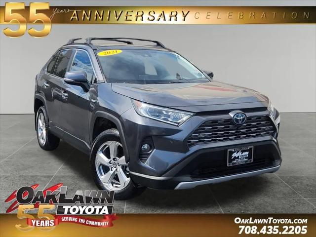 2021 Toyota RAV4 Hybrid Limited for sale in Oak Lawn, IL