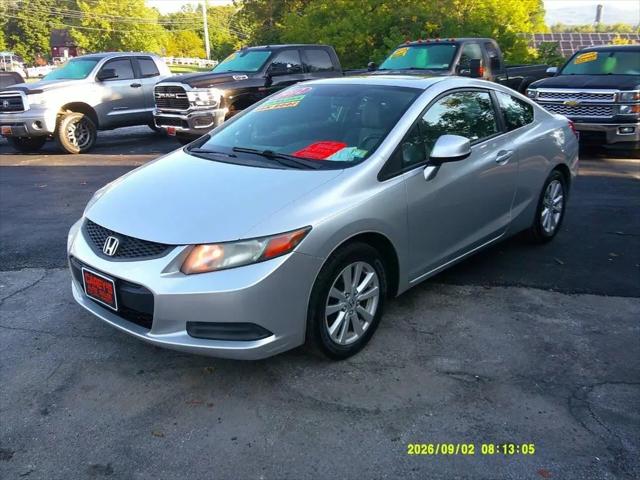 2012 Honda Civic EX for sale in Rutland, VT