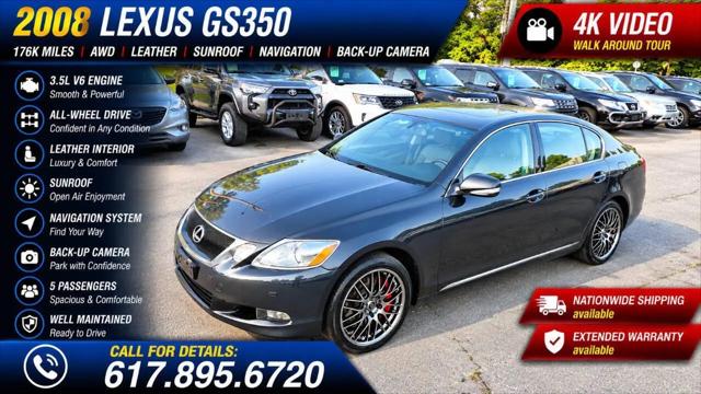 2008 Lexus GS 350 Base for sale in Stow, MA