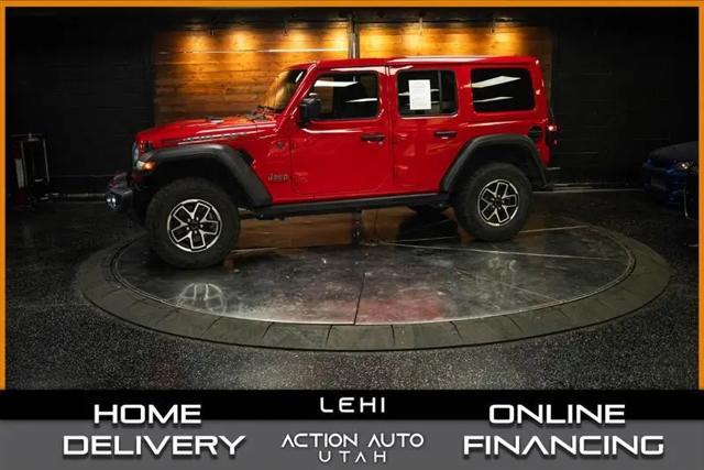 2025 Jeep Wrangler 4-Door Rubicon 4x4 for sale in Lehi, UT