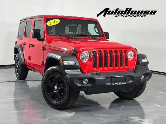2018 Jeep Wrangler Unlimited Sport S 4x4 for sale in Bloomington, IL